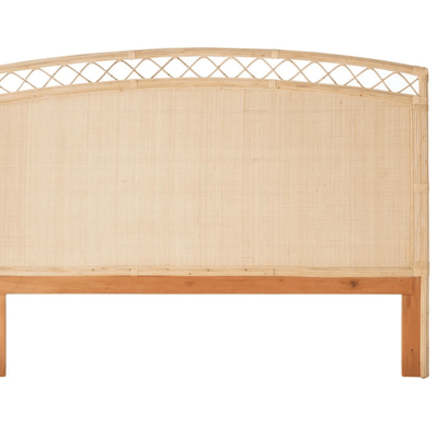Ava Rattan Woven Headboard - Three Sizes - Our Boat House