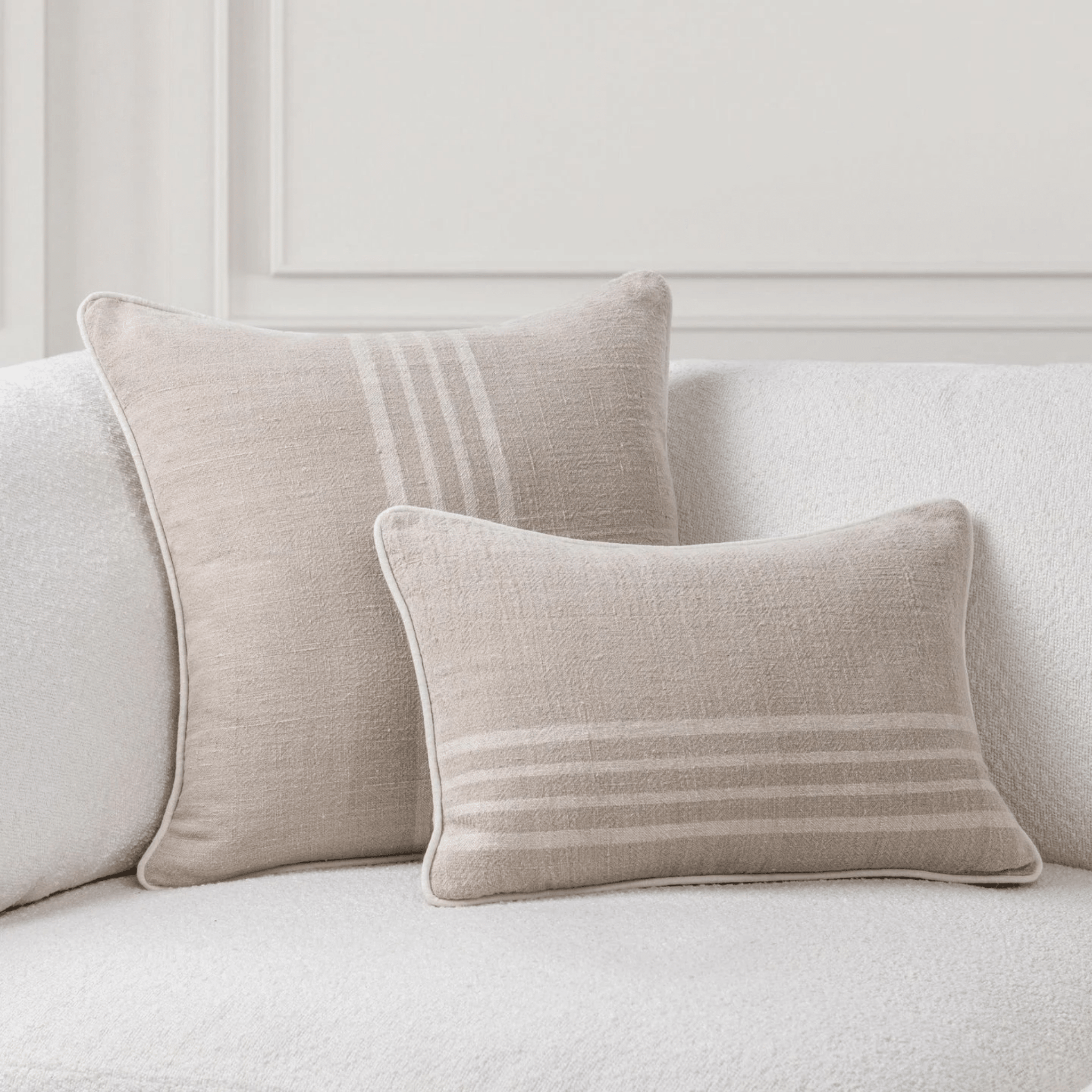 Avalon Linen Pillow - Two Sizes - Our Boat House