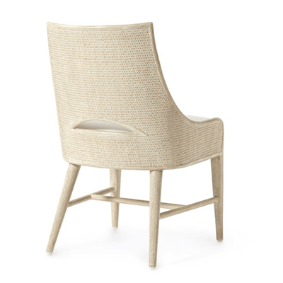 Avon Dining Chair - Cerused White - Our Boat House