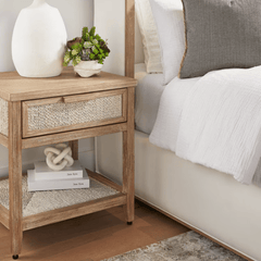 Avondale Abaca Rope Nightstand - Our Boat House