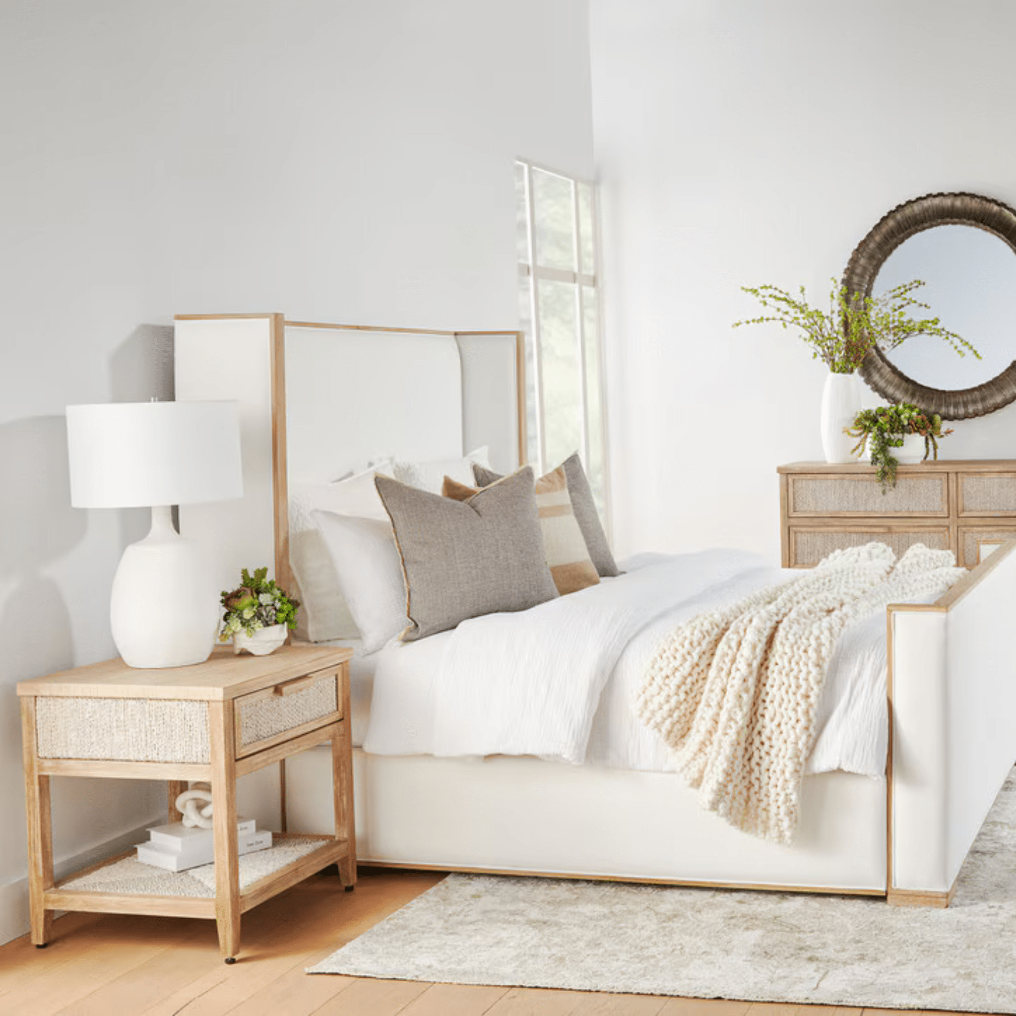 Avondale Abaca Rope Nightstand - Our Boat House