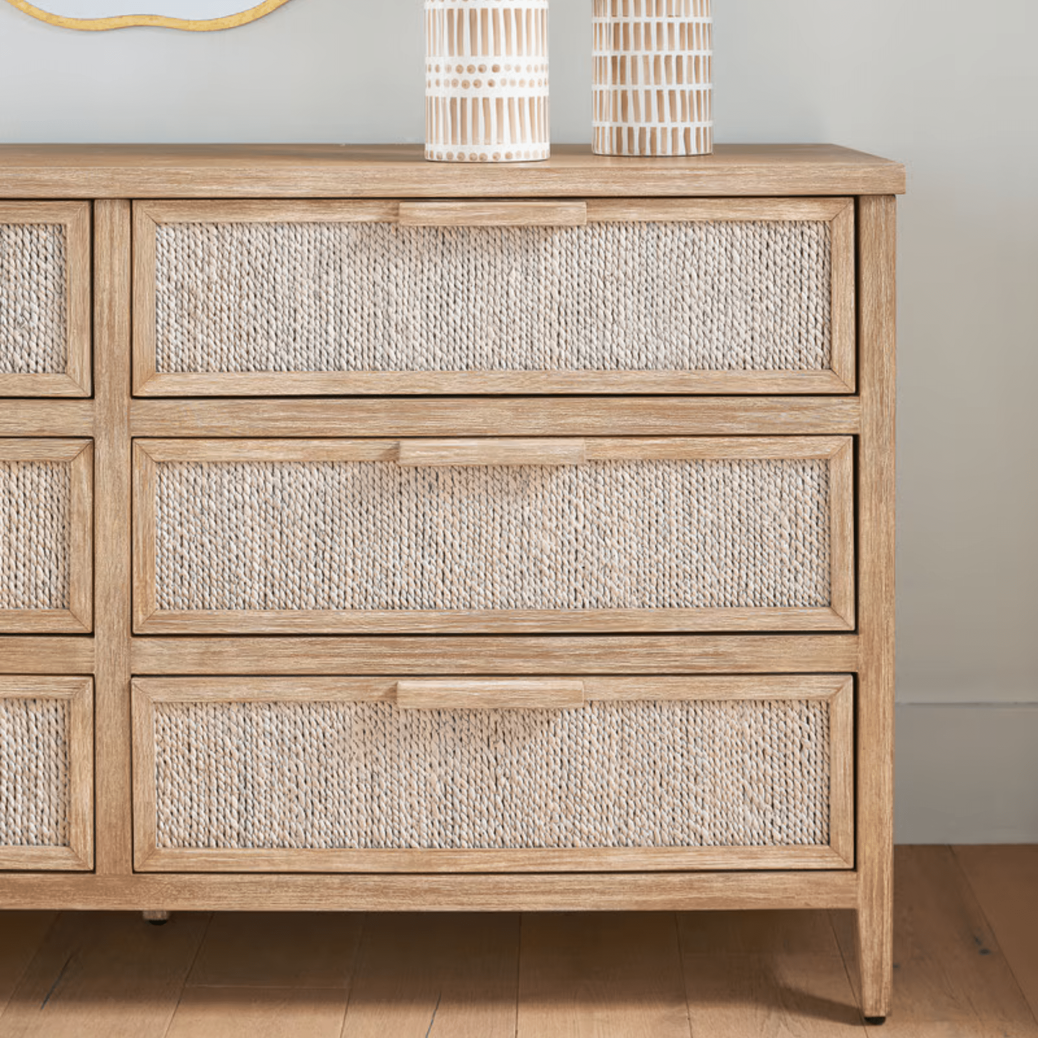 Avondale Abaca Rope Six-Drawer Dresser - Our Boat House