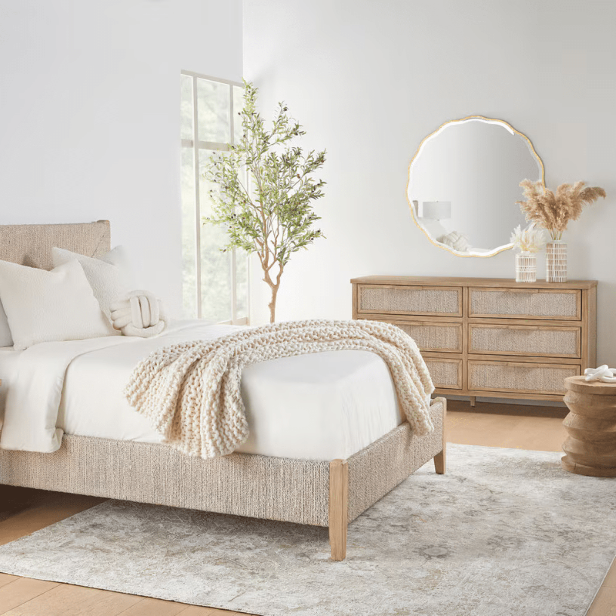 Avondale Abaca Rope Six-Drawer Dresser - Our Boat House