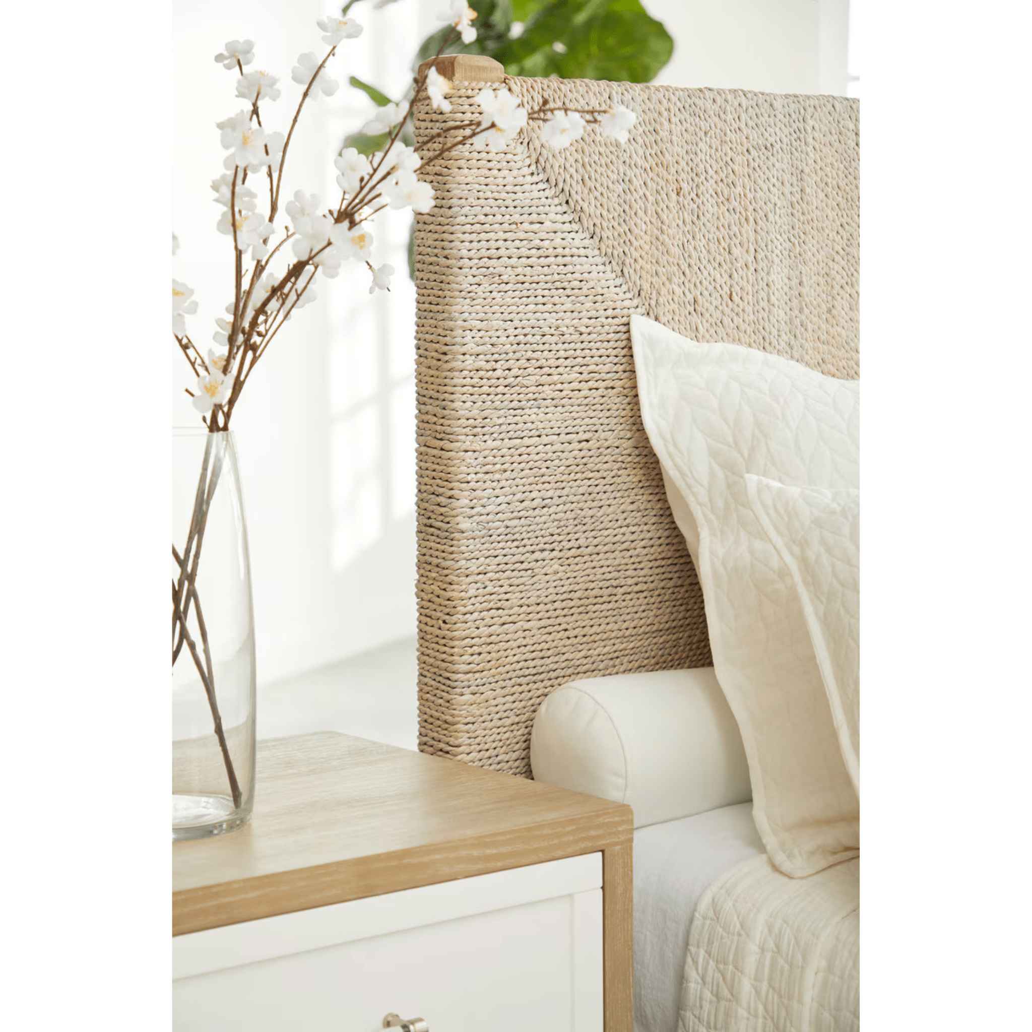 Avondale Abaca Rope Woven Bed - King - Our Boat House
