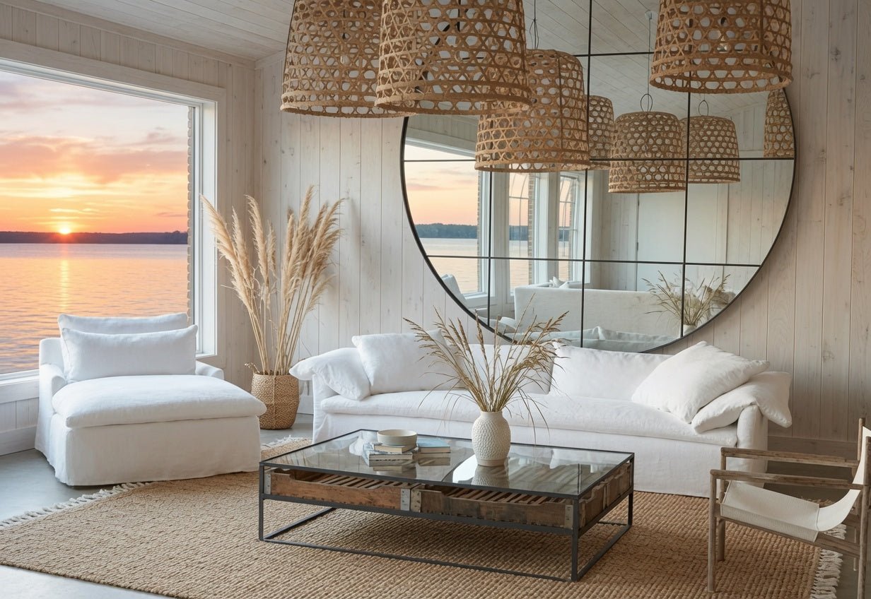 Bali Slipcovered 48in Double Chaise - Our Boat House