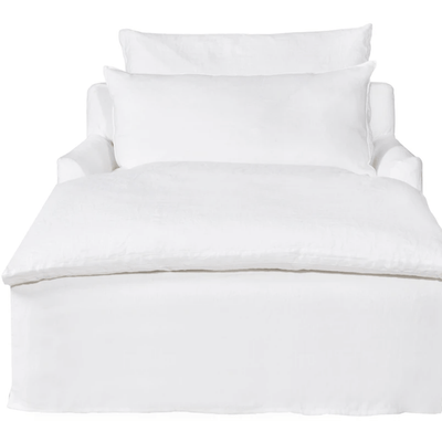 Bali Slipcovered 48in Double Chaise - Our Boat House