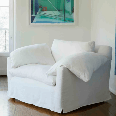 Bali Slipcovered Chair & Half - Our Boat House