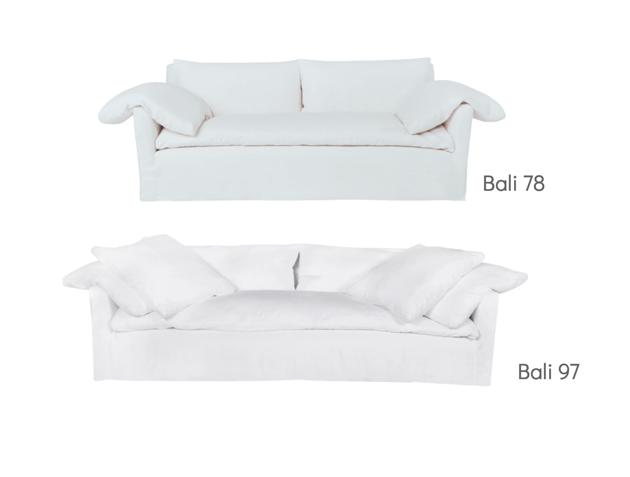 Bali Slipcovered Sofa - Our Boat House