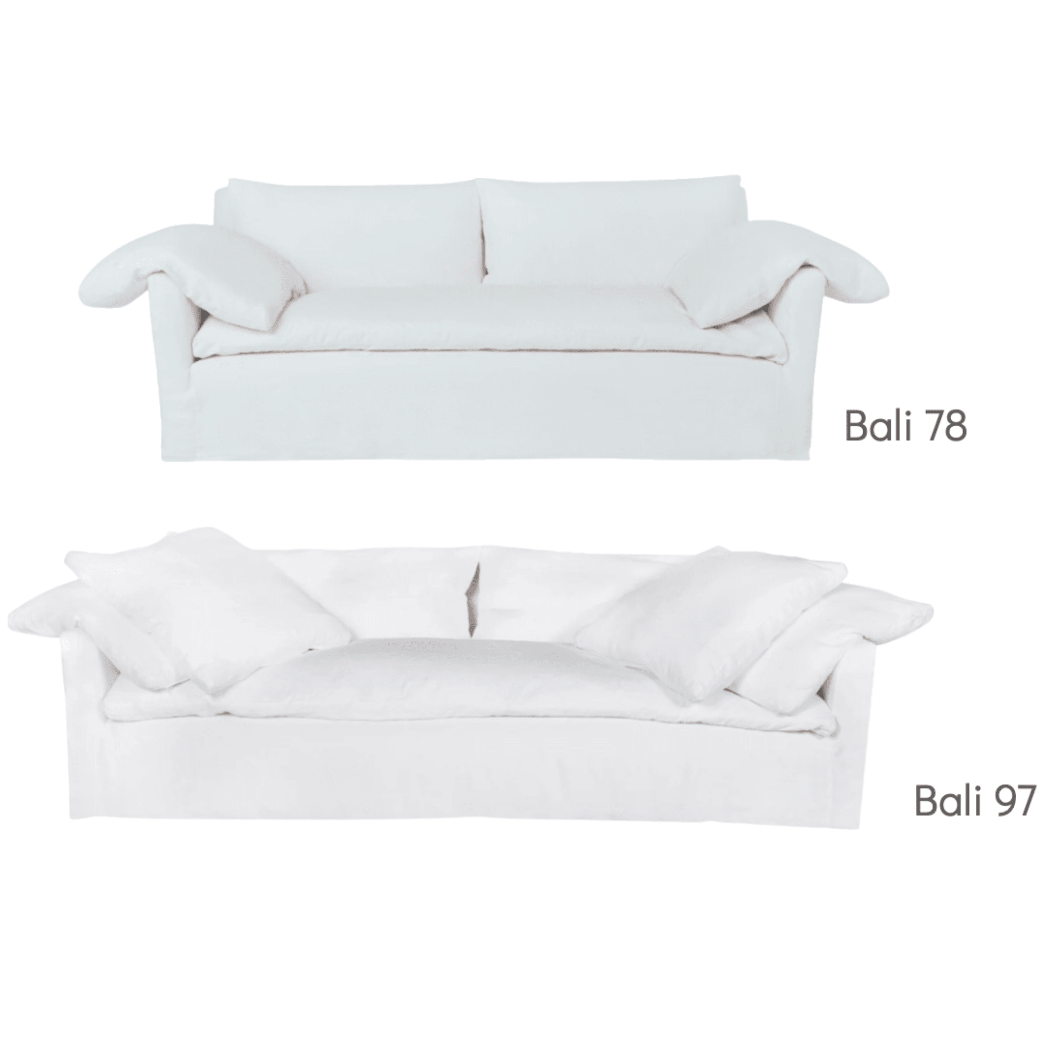 Bali Slipcovered Sofa - Our Boat House