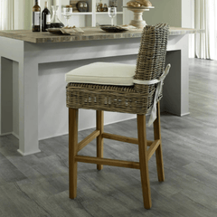 Balos Bay Kubu Rattan Barstool - coastal inspired home furnishing lifestyle
