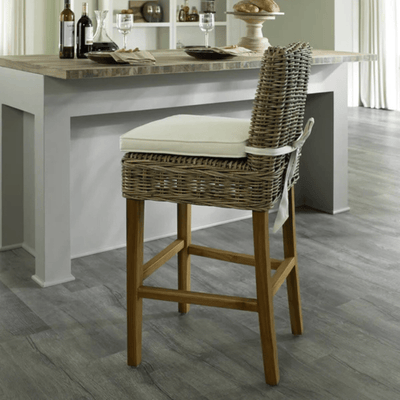 Balos Bay Kubu Rattan Barstool - Our Boat House