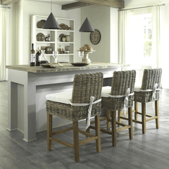 Balos Bay Kubu Rattan Counter Stool - coastal inspired home furnishing lifestyle