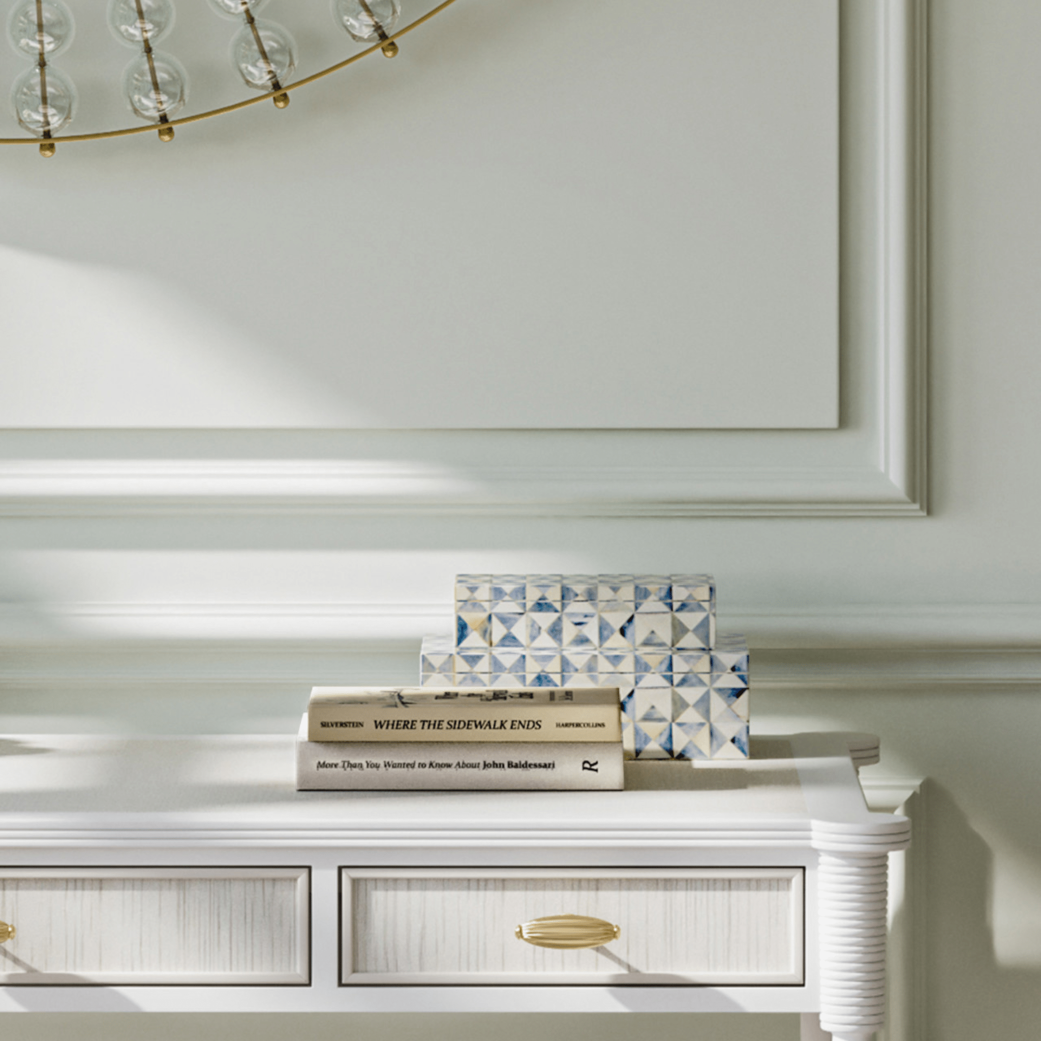 Bardot Indigo & White Mosaic Box Set - Our Boat House