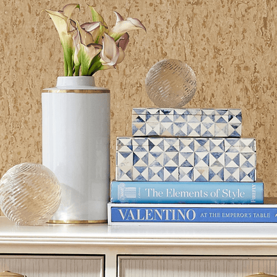 Bardot Indigo & White Mosaic Box Set - Our Boat House