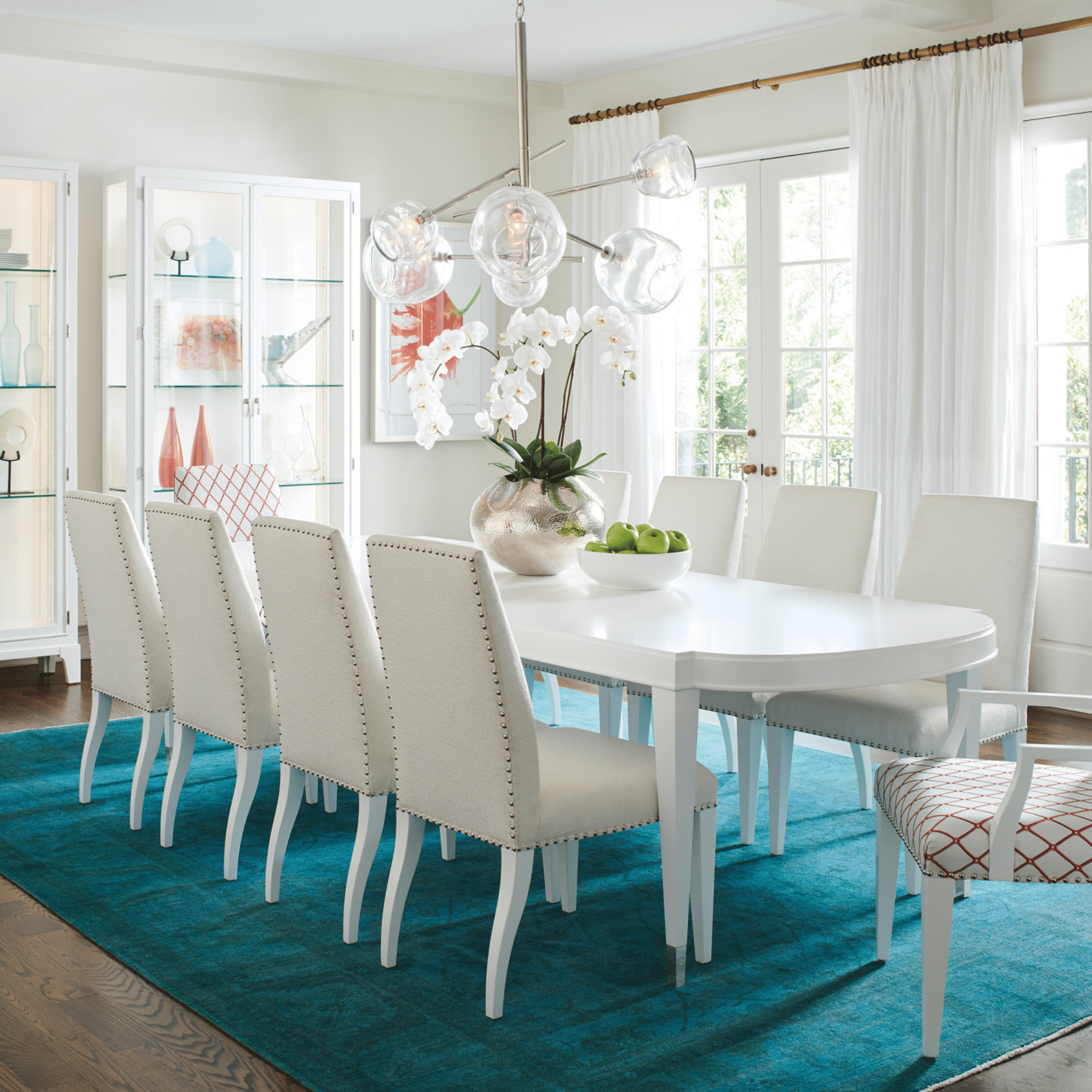 Barrington Modern Coastal Extension Dining Table - Our Boat House