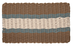 Rope Doormat - Bay Coastal Stripe