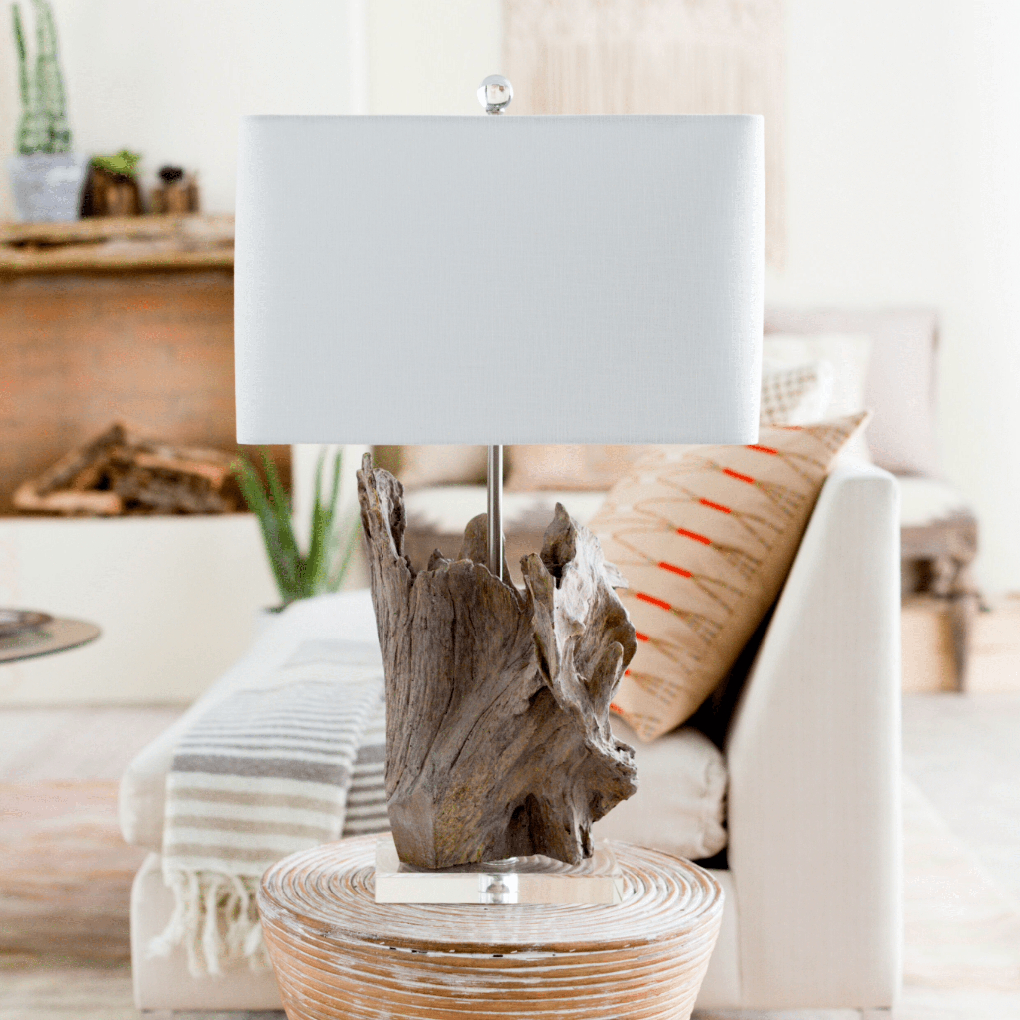 Beachwood Lamp - coastal inspired home furnishing