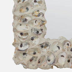 Bedford Rectangular Oyster Shell Mirror - Three Sizes - Our Boat House