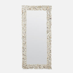 Bedford Rectangular Oyster Shell Mirror - Three Sizes - Our Boat House