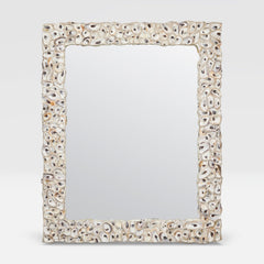 Bedford Rectangular Oyster Shell Mirror - Three Sizes - Our Boat House