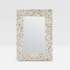 Bedford Rectangular Oyster Shell Mirror - Three Sizes - Our Boat House