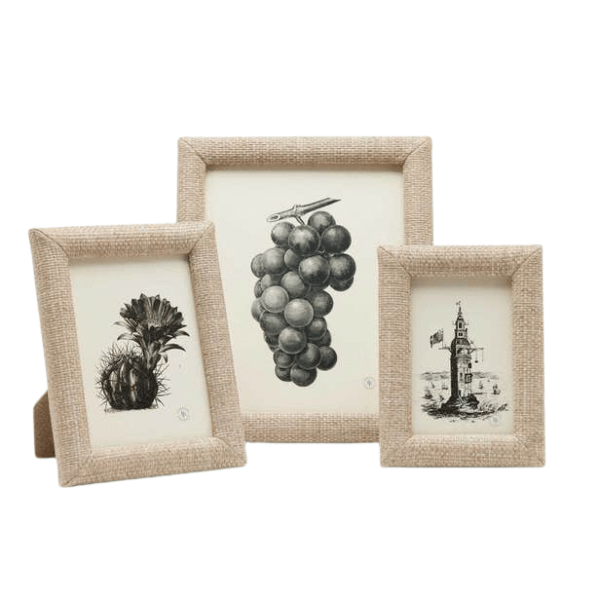 Belem Raffia Picture Frame - Three Sizes - Our Boat House