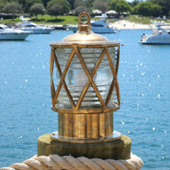 Belfast Brass Piling/Dock Light - Our Boat House