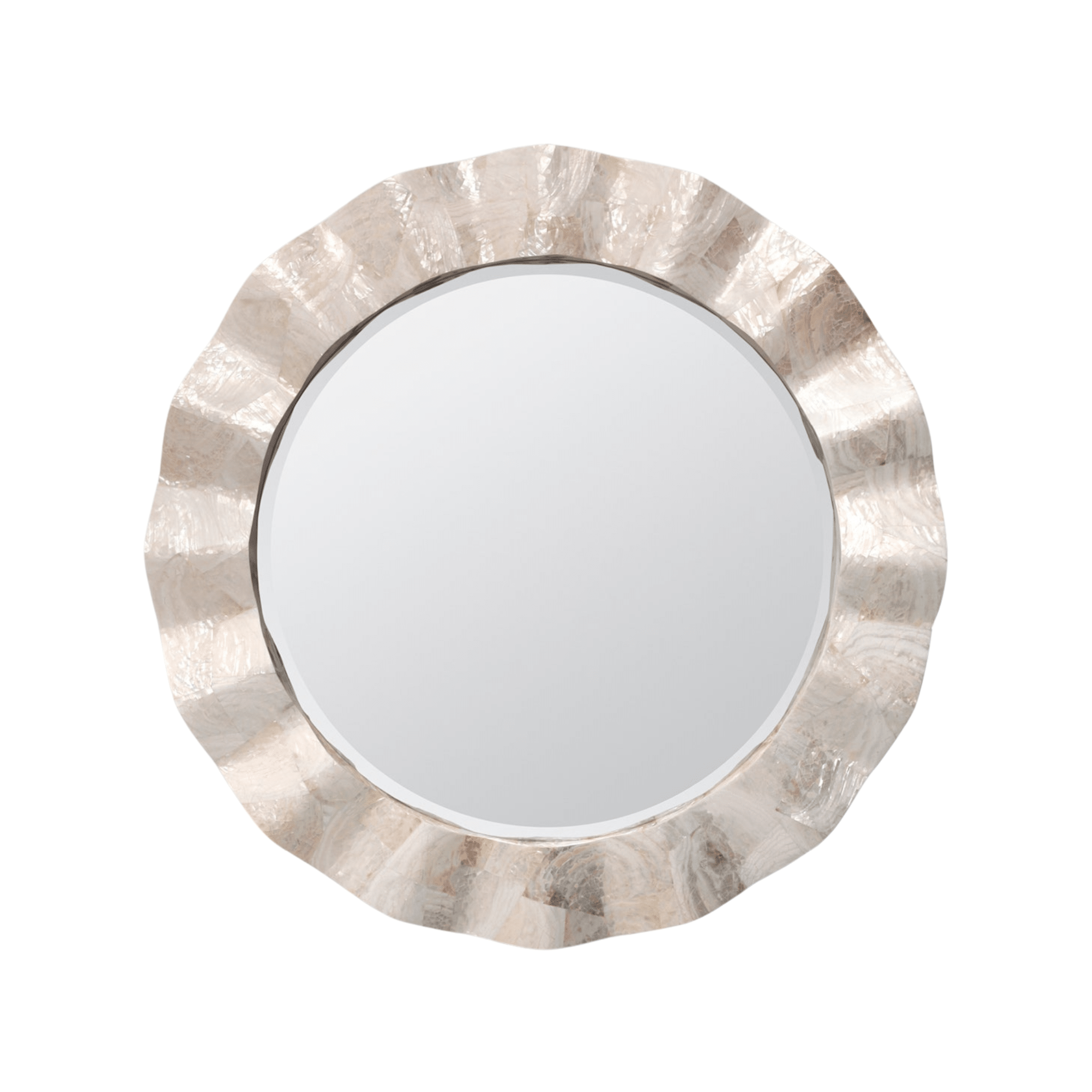 Bella Kabibe Shell Mirror - Two Sizes - Our Boat House