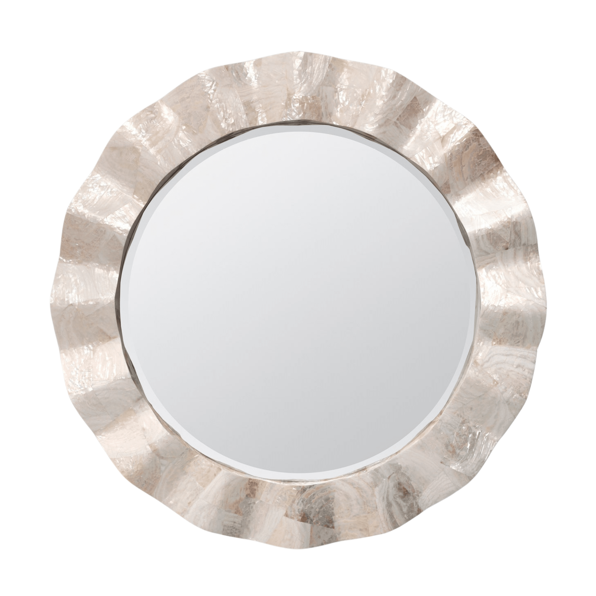 Bella Kabibe Shell Mirror - Two Sizes - Our Boat House