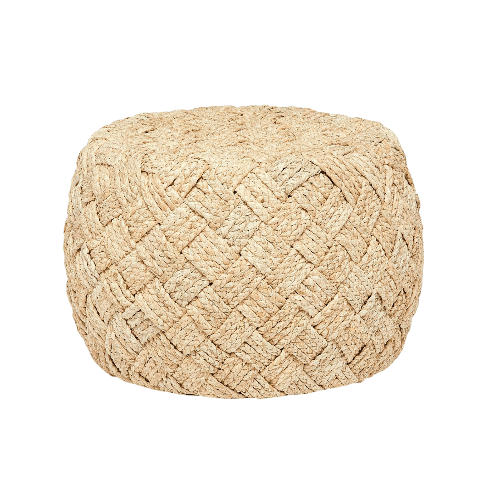 Bena Braided Raffia Petite Coffee Table - Our Boat House