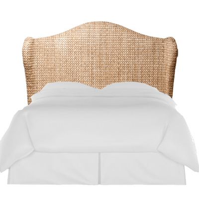 Bermuda Sea Grass Headboard - Our Boat House