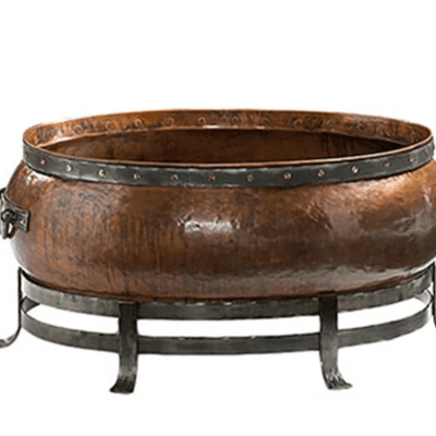 Blackstone Oval Fire Pit Cauldron - Our Boat House