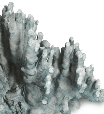 Blue Coral Art Piece - Large - Our Boat House