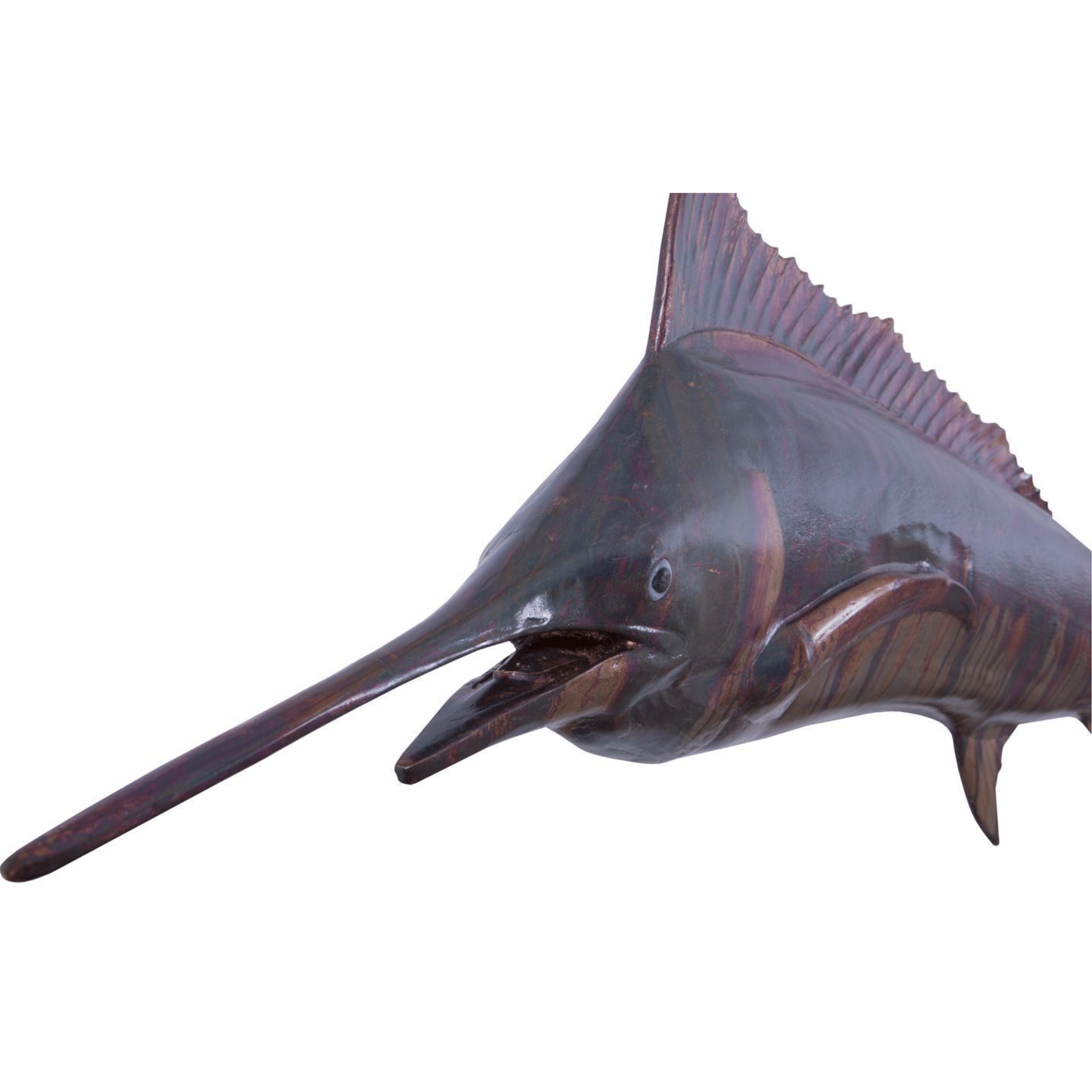 Blue Marlin Wall Sculpture - Three Finishes - Our Boat House