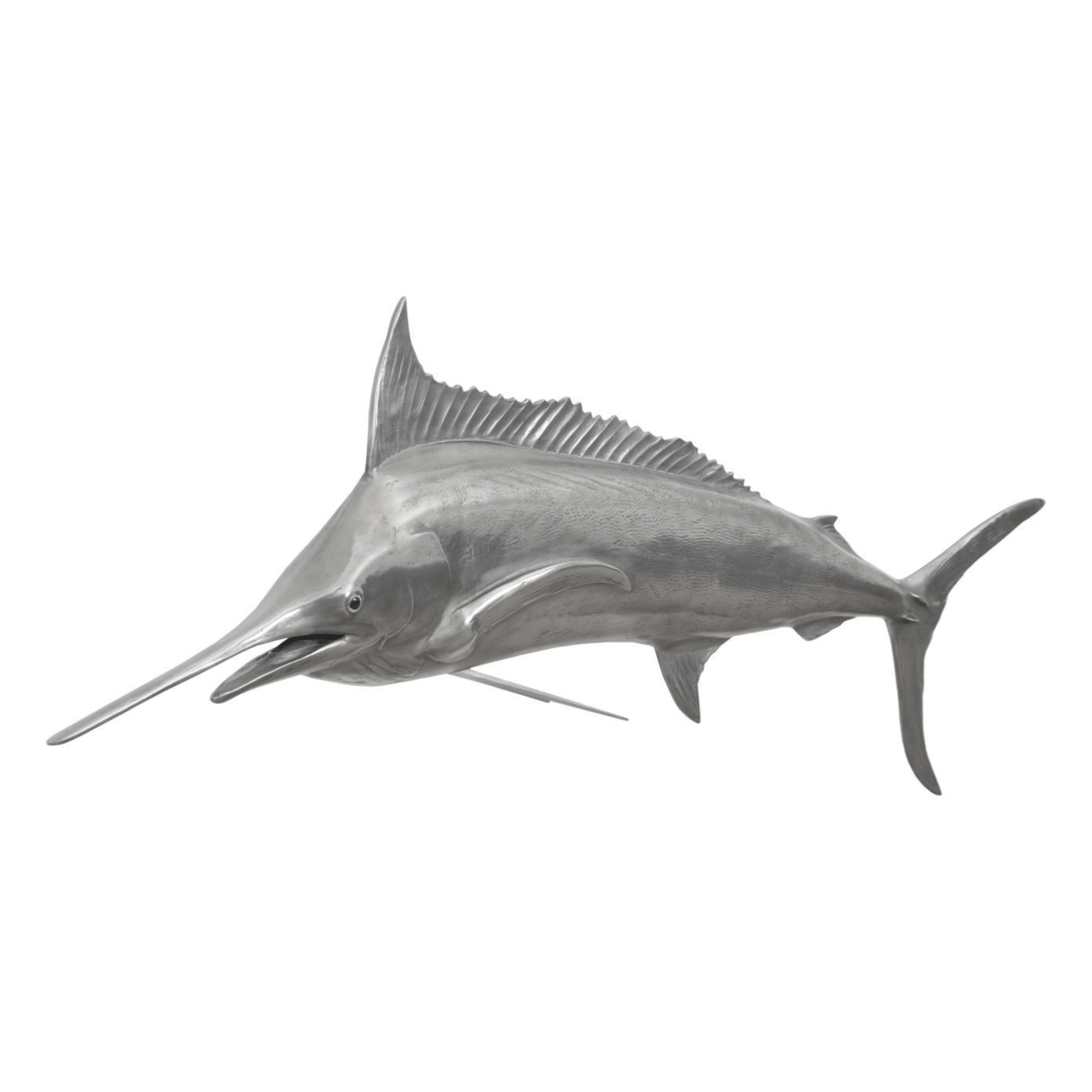 Blue Marlin Wall Sculpture - Three Finishes - Our Boat House