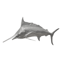 Blue Marlin Wall Sculpture - Three Finishes - Our Boat House