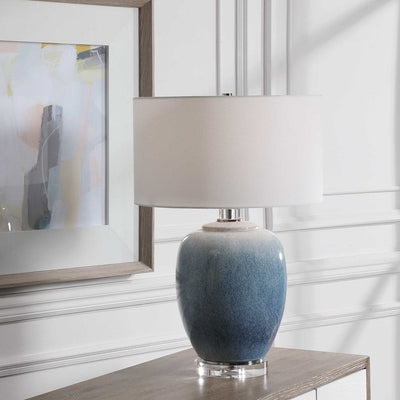 Blue Waters Table Lamp - Our Boat House