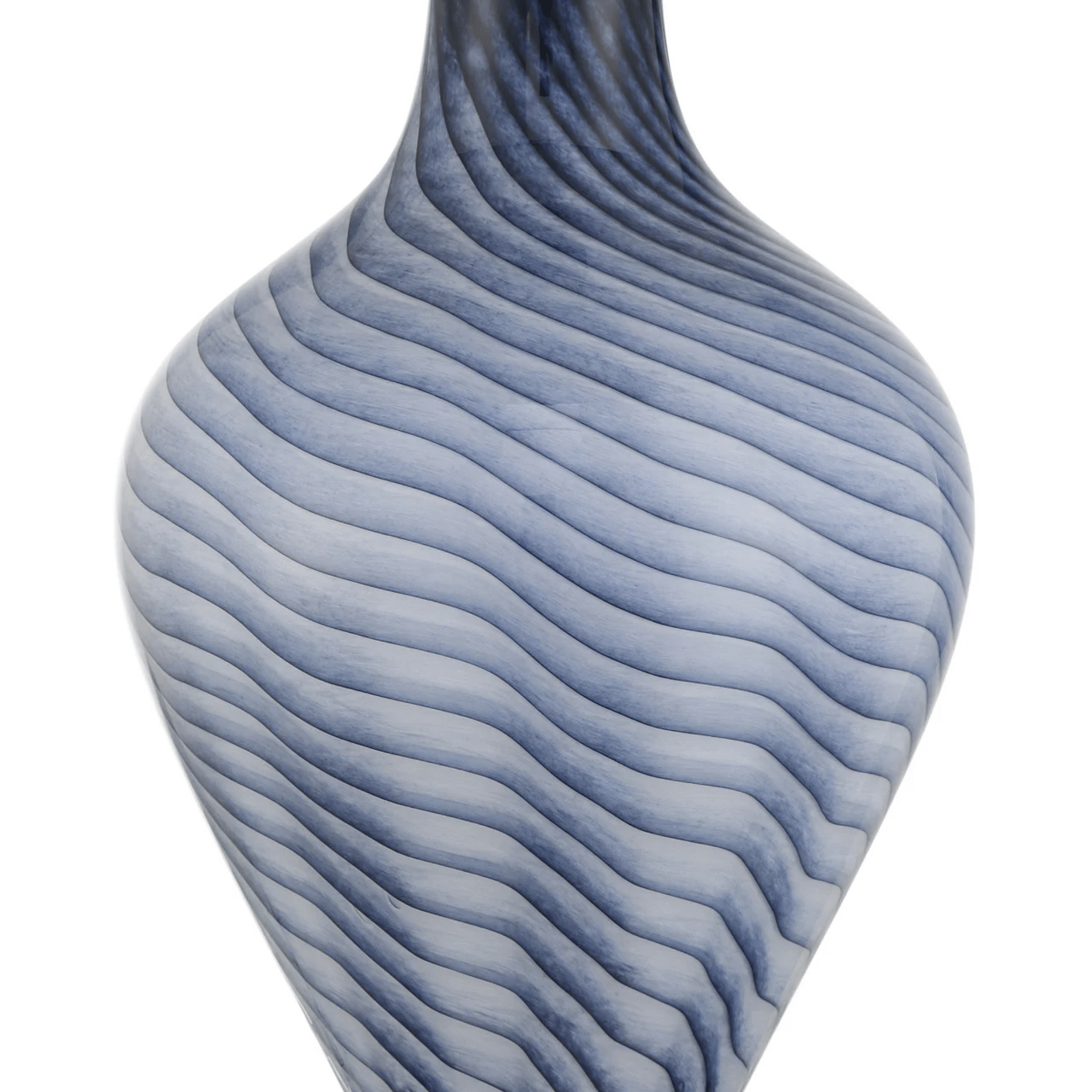 Blue Waves Table Lamp - Our Boat House