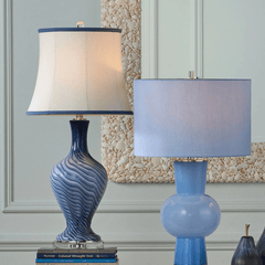 Blue Waves Table Lamp - coastal inspired home furnishing lifestyle