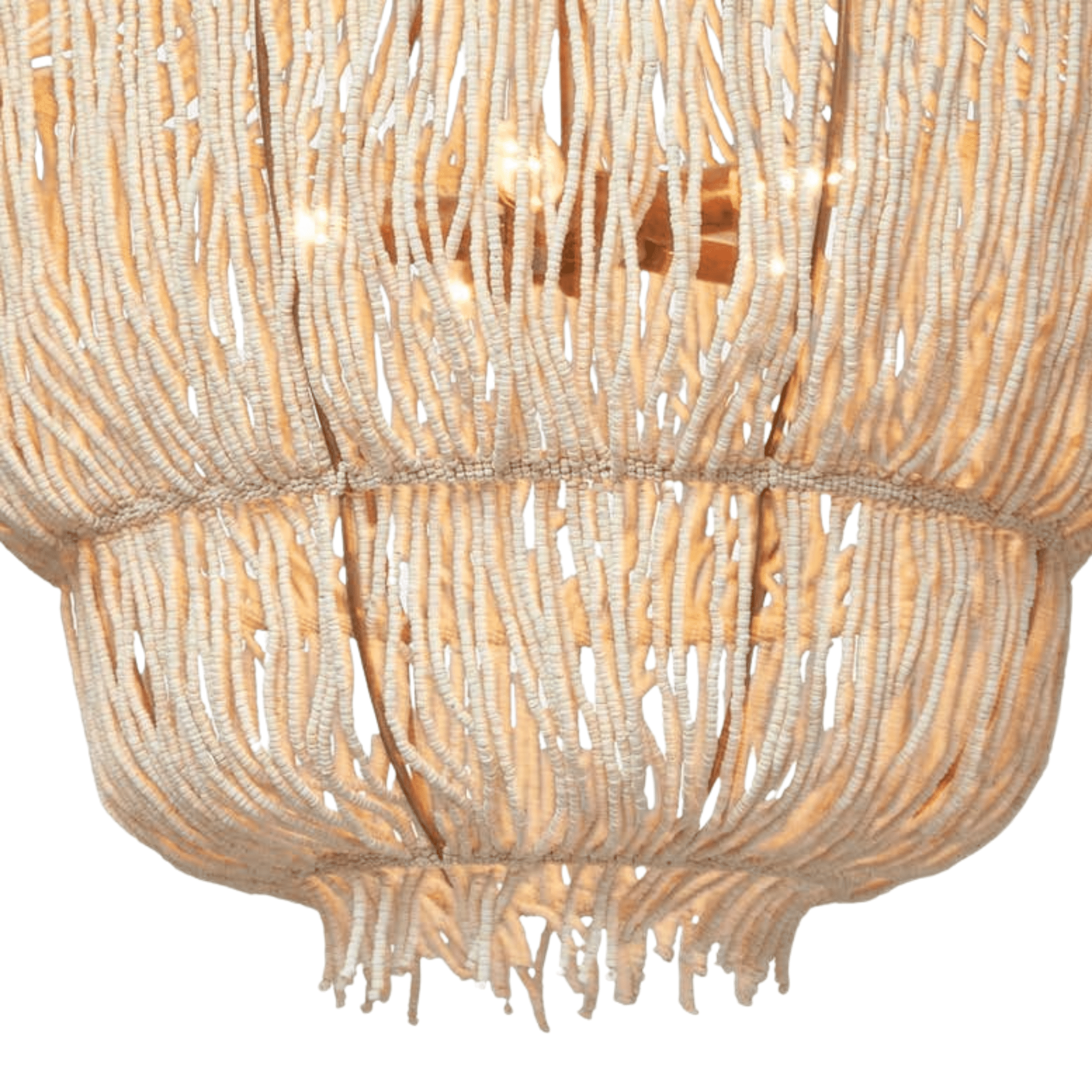 Bondi Beach Coco Bead Chandelier - Our Boat House