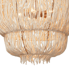 Bondi Beach Coco Bead Chandelier - Our Boat House