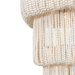 Bora Bora Coco Bead Chandelier - Our Boat House