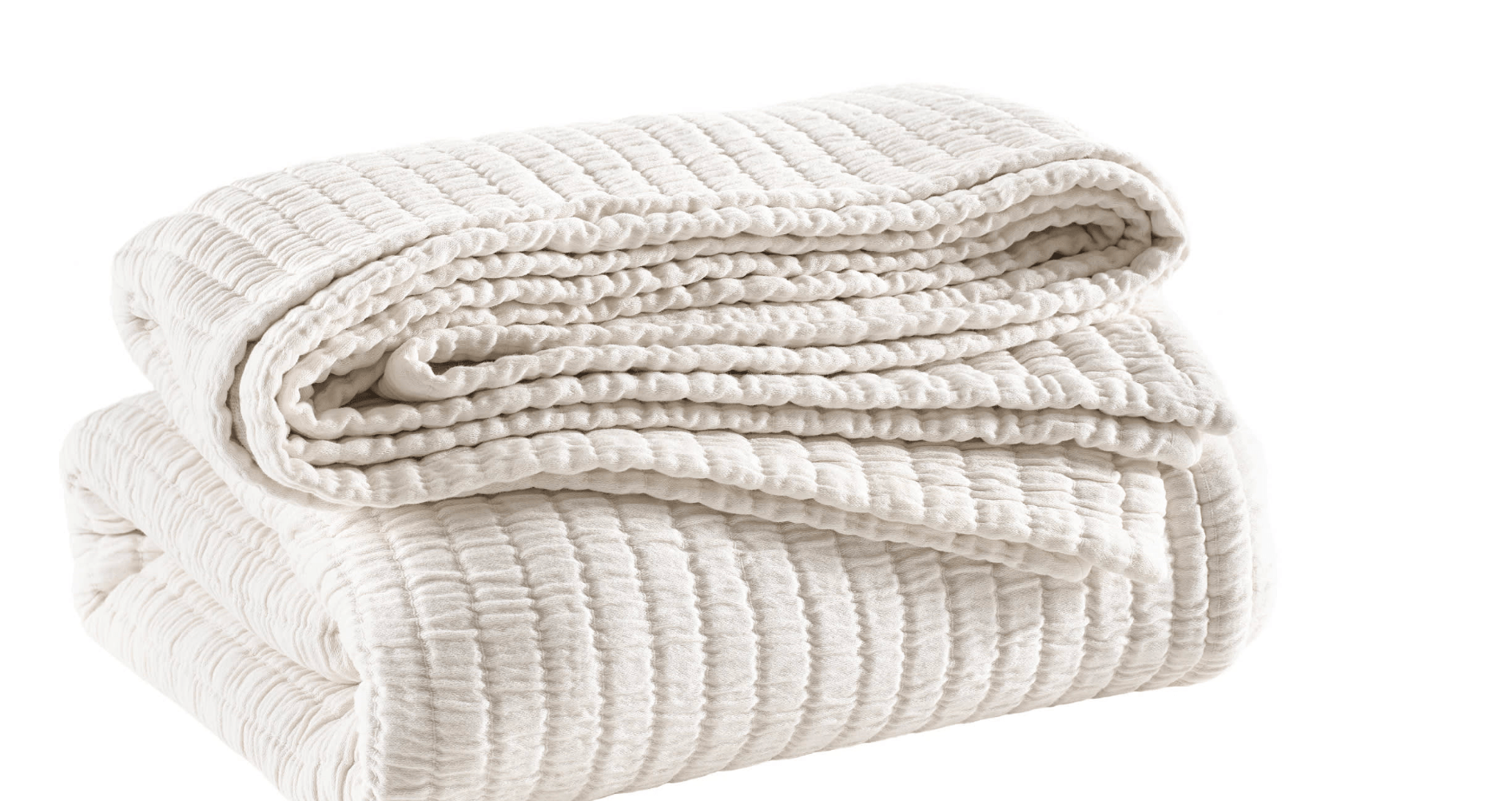 Boyfriend Matelasse Coverlet - Ivory - Our Boat House