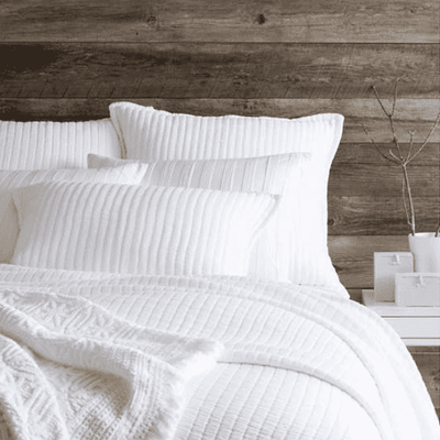Boyfriend Matelasse Coverlet - White - Our Boat House