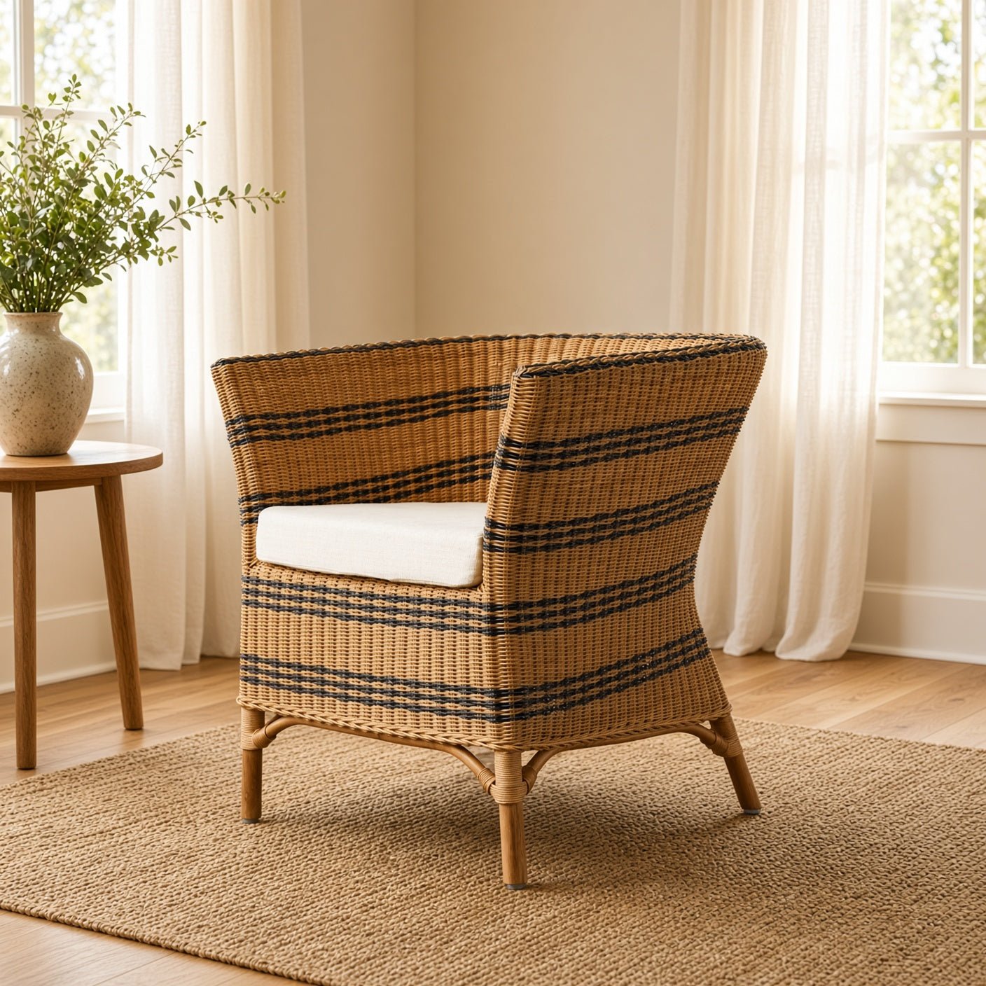 Boynton Beach Rattan Accent Chair - Our Boat House