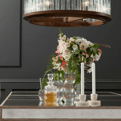 Brando Blown Glass Chandelier - Our Boat House