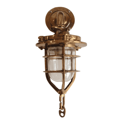 Brass Convoy Sconce Light - Our Boat House