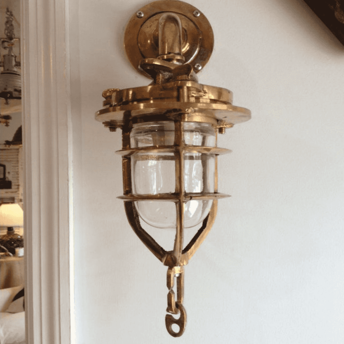 Brass Convoy Sconce Light - Our Boat House