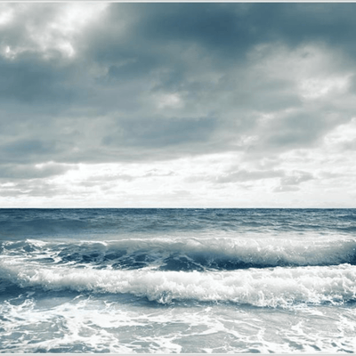 Breathing Ocean - Oversized Framed Giclee - Our Boat House