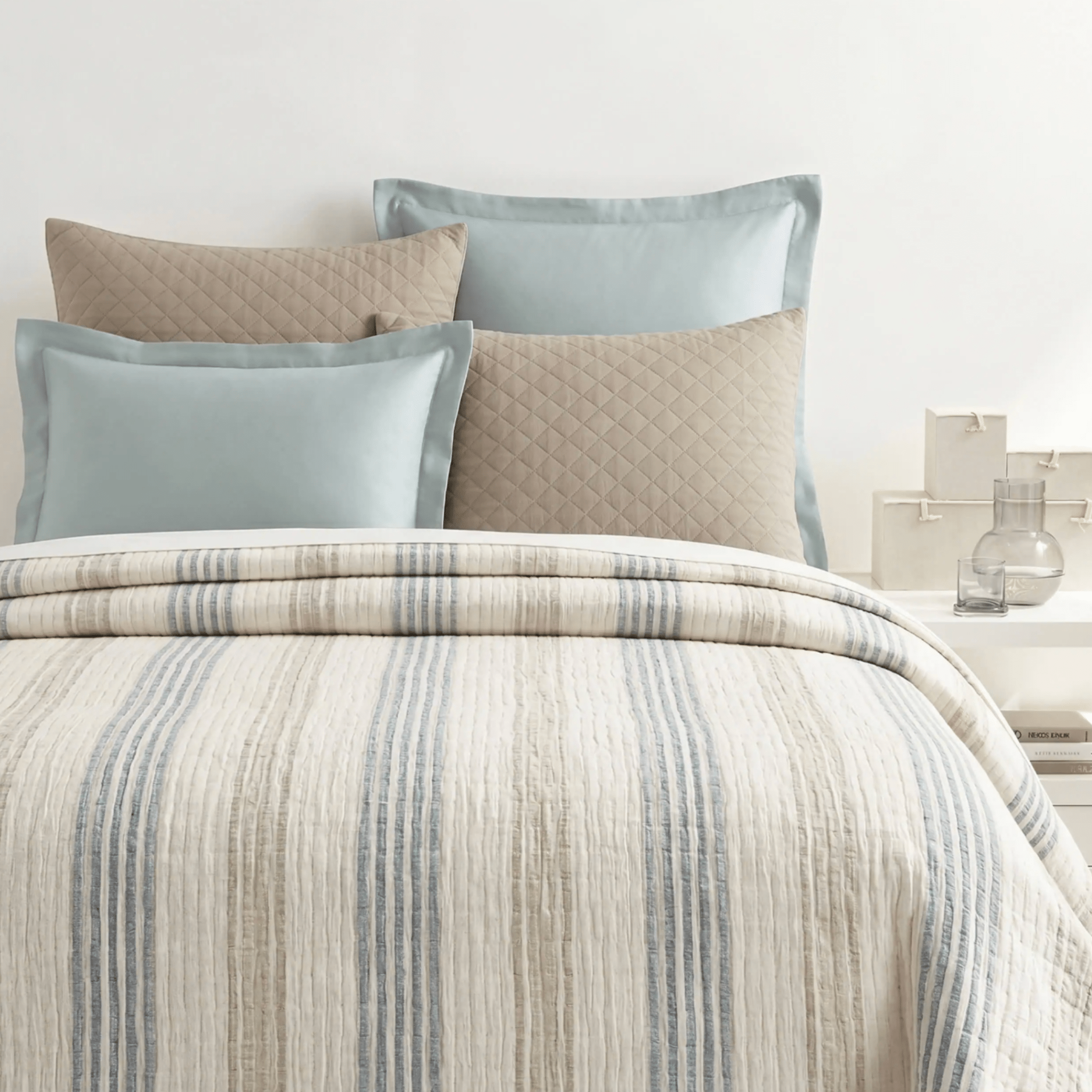 Breeze Stripe Blanket - Our Boat House